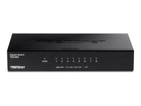 TRENDnet TEG S83 - Switch - 8 x 10/100/1000 - Desktop