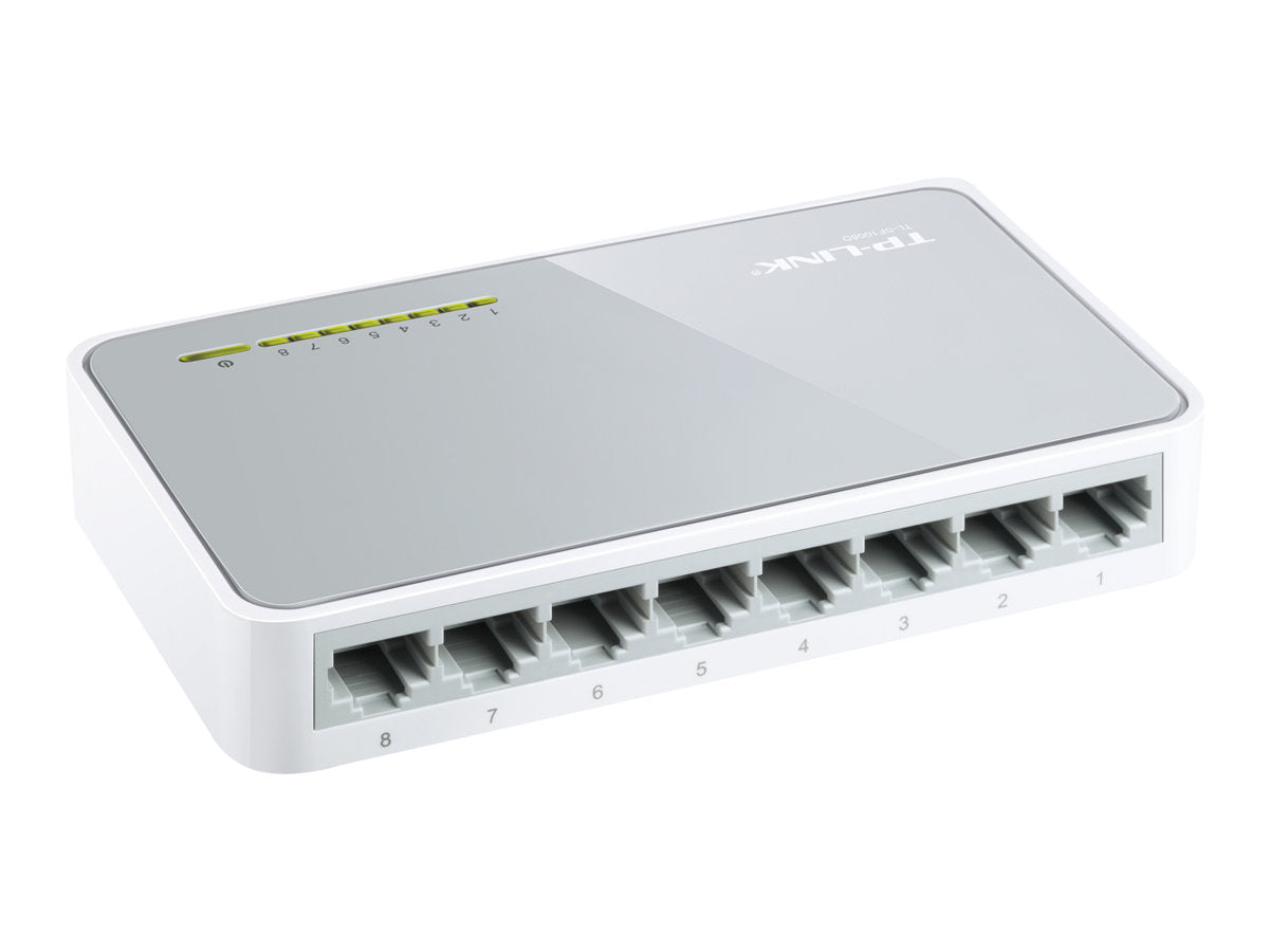 TP-LINK TL-SF1008D 8-Port 10/100Mbps Desktop Switch