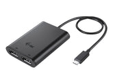 i-tec Externer Videoadapter - USB-C 3.1 - 2 x DisplayPort