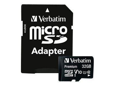 Verbatim Flash-Speicherkarte (microSDHC/SD-Adapter inbegriffen)