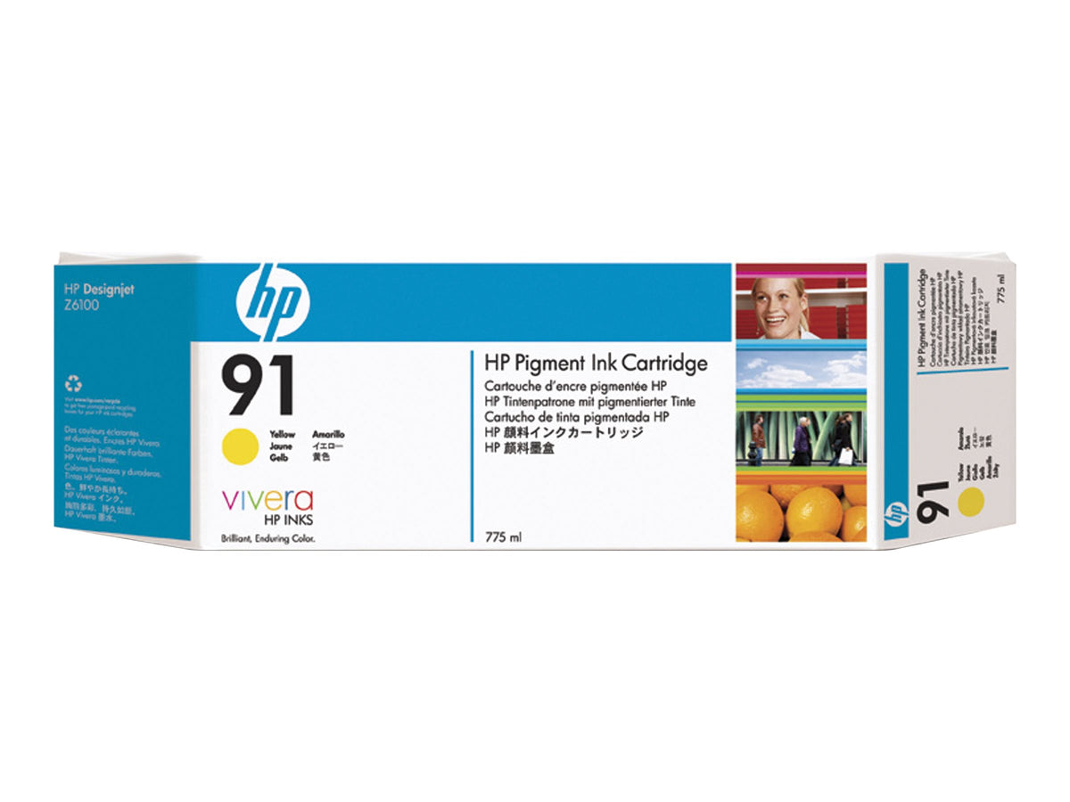 HP 91 - 775 ml - Gelb - Original - DesignJet