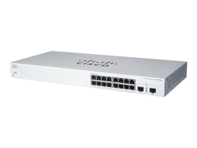 Cisco Business 220 Series CBS220-16P-2G - Switch - Smart - 16 x 10/100/1000 (PoE+)