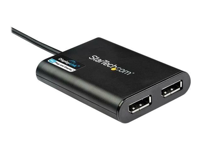 StarTech.com USB to Dual DisplayPort Adapter - 4K 60Hz - USB 3.0 (5Gbps)