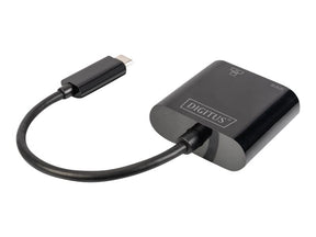 DIGITUS USB Type-C Gigabit Ethernet Adapter mit Power Delivery Unterstützung