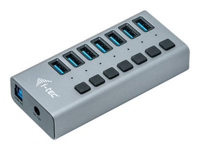 i-tec USB 3.0 Charging HUB 7 port + Power Adapter 36 W