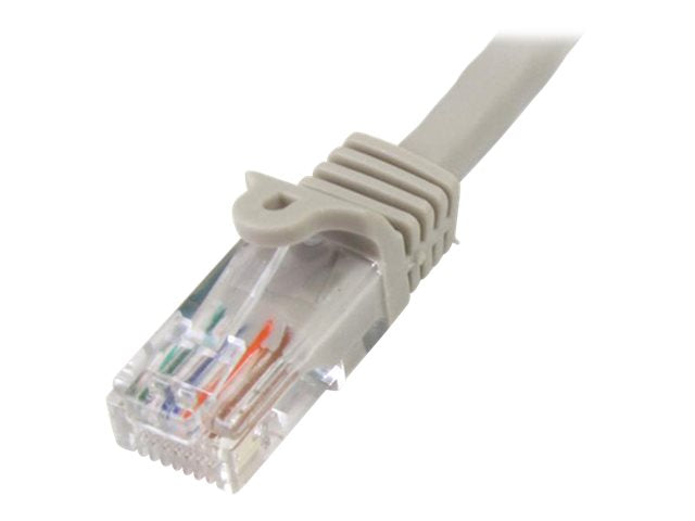 StarTech.com 10m Cat5e Ethernet Netzwerkkabel Snagless mit RJ45 - Cat 5e UTP Kabel - Grau - Patch-Kabel - RJ-45 (M)