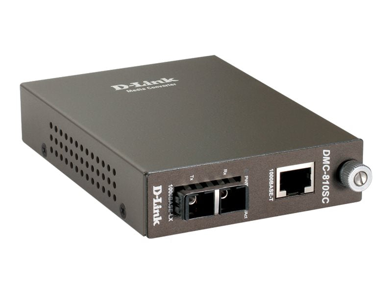 D-Link DMC 810SC - Medienkonverter - 1GbE - 1000Base-LX, 1000Base-T