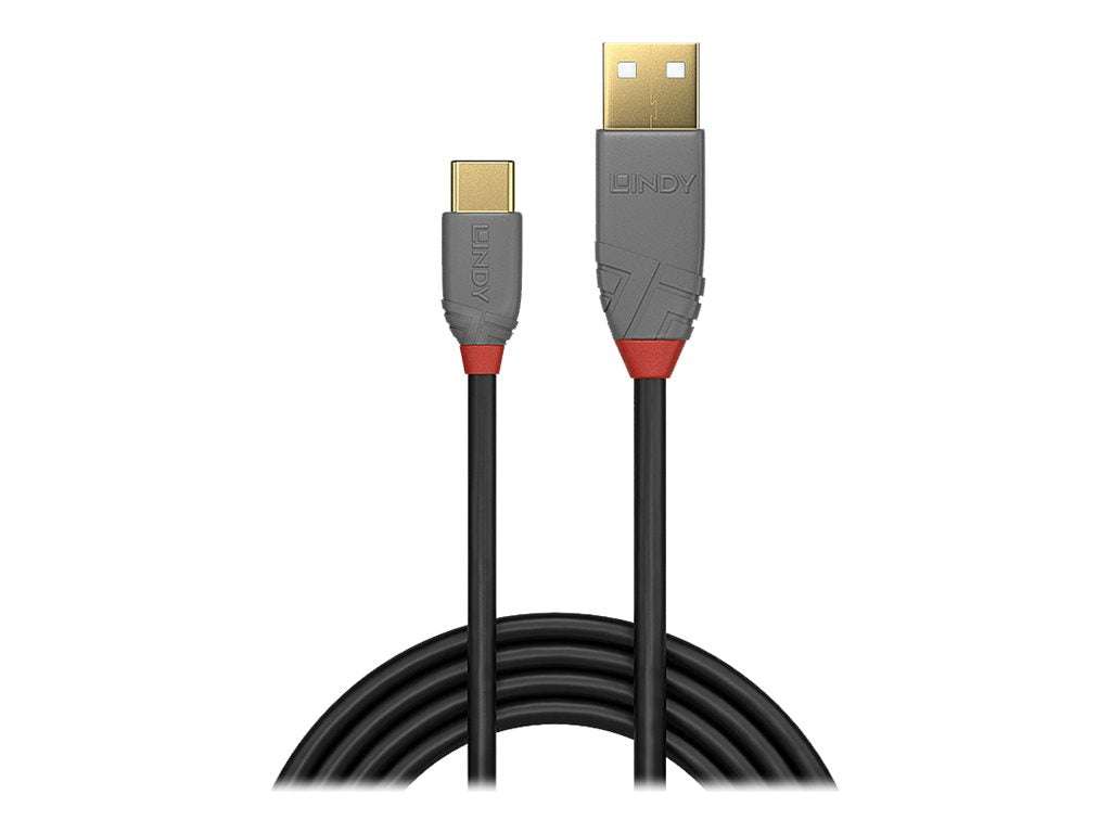 Lindy Anthra Line - USB-Kabel - USB-C (M) bis USB Typ A (M)