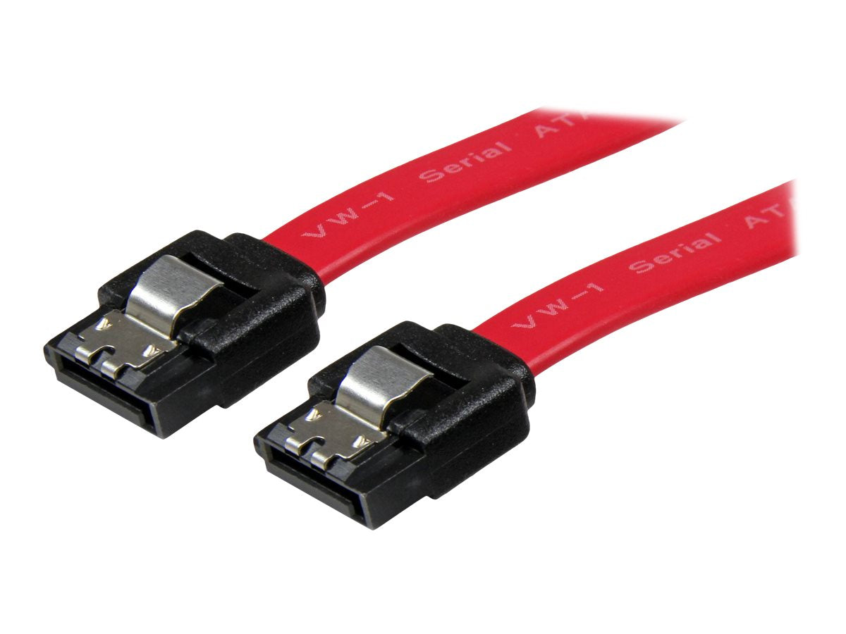 StarTech.com 30 cm einrastendes SATA-Kabel - S-ATA Anschlusskabel - Buchse/Buchse - SATA-Kabel - Serial ATA 150/300/600 - SATA (R)