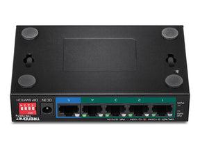 TRENDnet TPE-TG51g - Switch - unmanaged - 4 x 10/100/1000 (PoE+)