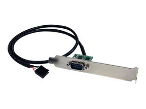 StarTech.com 60cm Internes USB 10 Pin Header auf Serielles RS232/ DB9 Slotblech