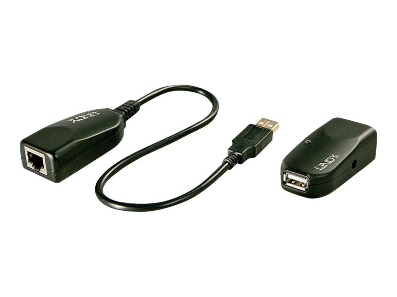 Lindy USB 2.0 CAT5 Extender (Transmitter and Receiver units)