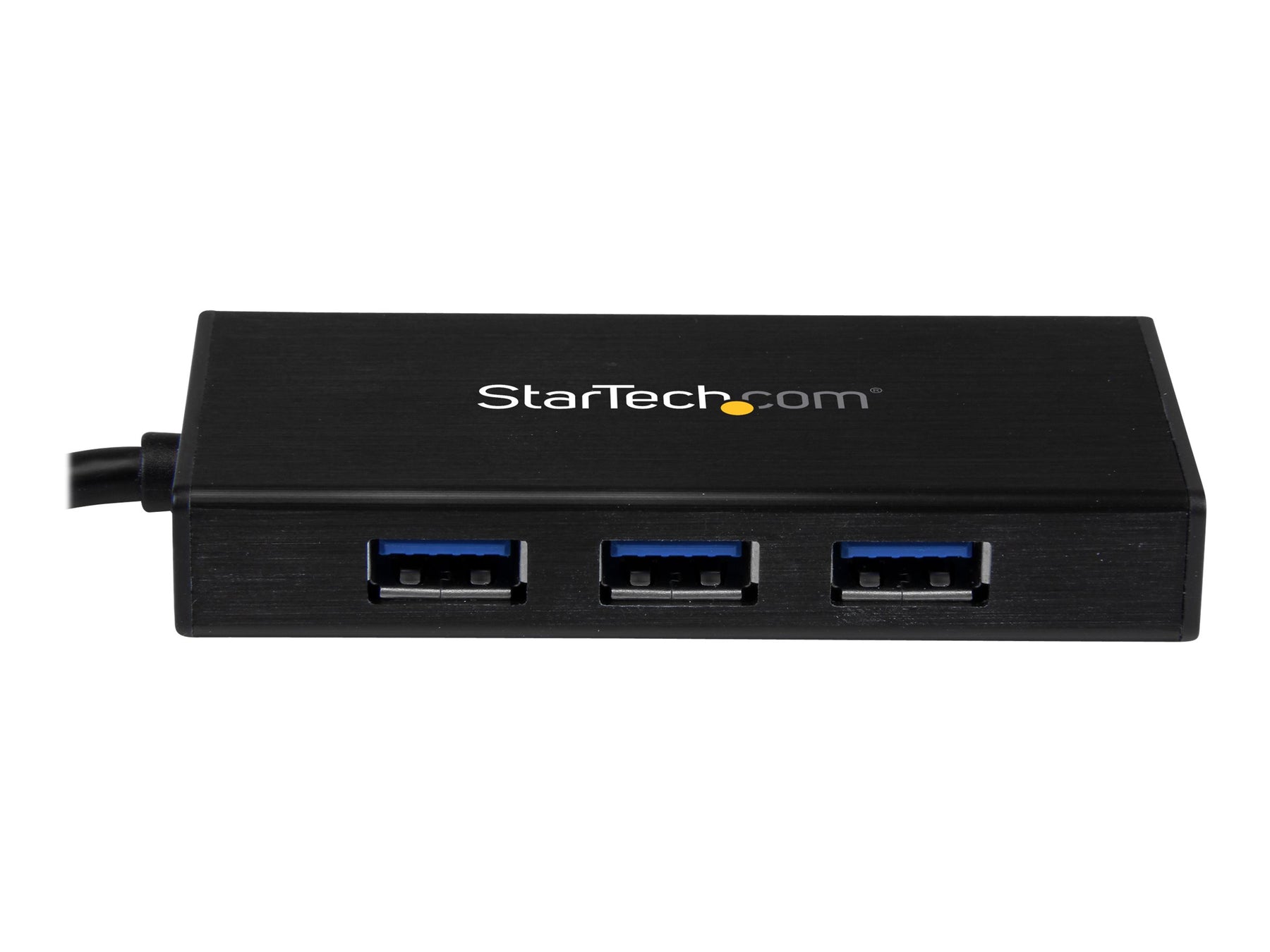 StarTech.com 3 Port USB 3.0 Hub mit Gigabit Ethernet Adapter aus Aluminum