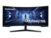 Samsung Odyssey G5 C34G55TWWP - G55T Series - LED-Monitor - Gaming - gebogen - 86 cm (34")