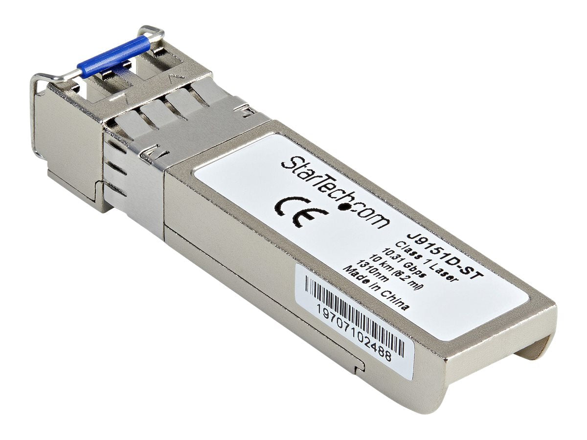 StarTech.com J9151D-ST Transceiver Modul (SFP+ Module, 10GBase-LR HP kompatibel, Glasfaser, 1310nm, LC Single Mode mit DDM)