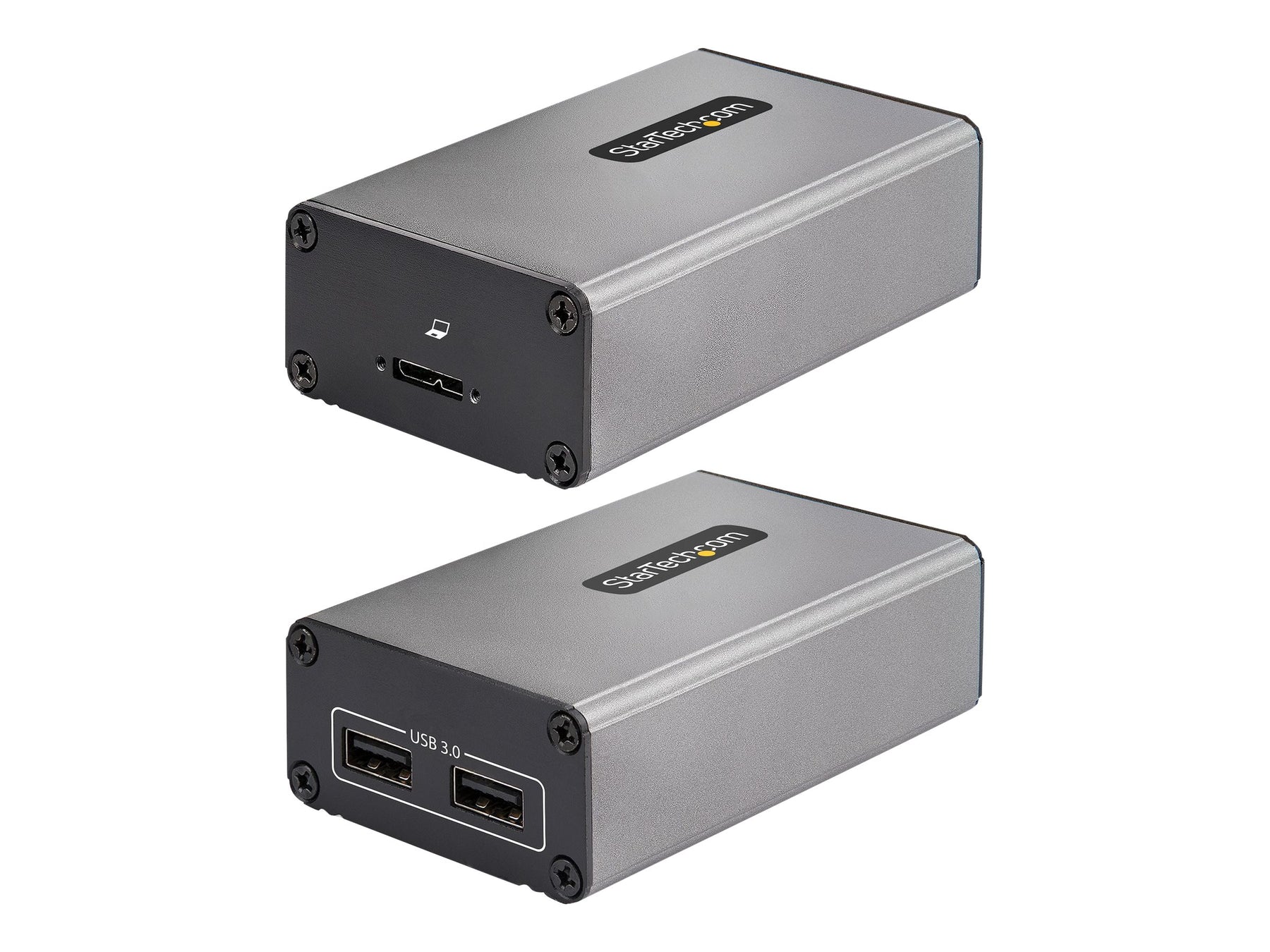 StarTech.com 2-Port USB 3.0 Extender over OM3 Multimode Fiber, LC/LC, 2x 5Gbps USB-A Hub, 350m (1150ft)