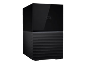 WD My Book Duo WDBFBE0160JBK - Festplatten-Array - 16 TB - 2 Schächte - HDD 8 TB x 2 - USB 3.1 (extern)