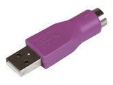 StarTech.com PS/2 Tastatur auf USB Adapter - PS-2 / USB Konverter - Buchse / Stecker - Tastaturadapter - PS/2 (W)