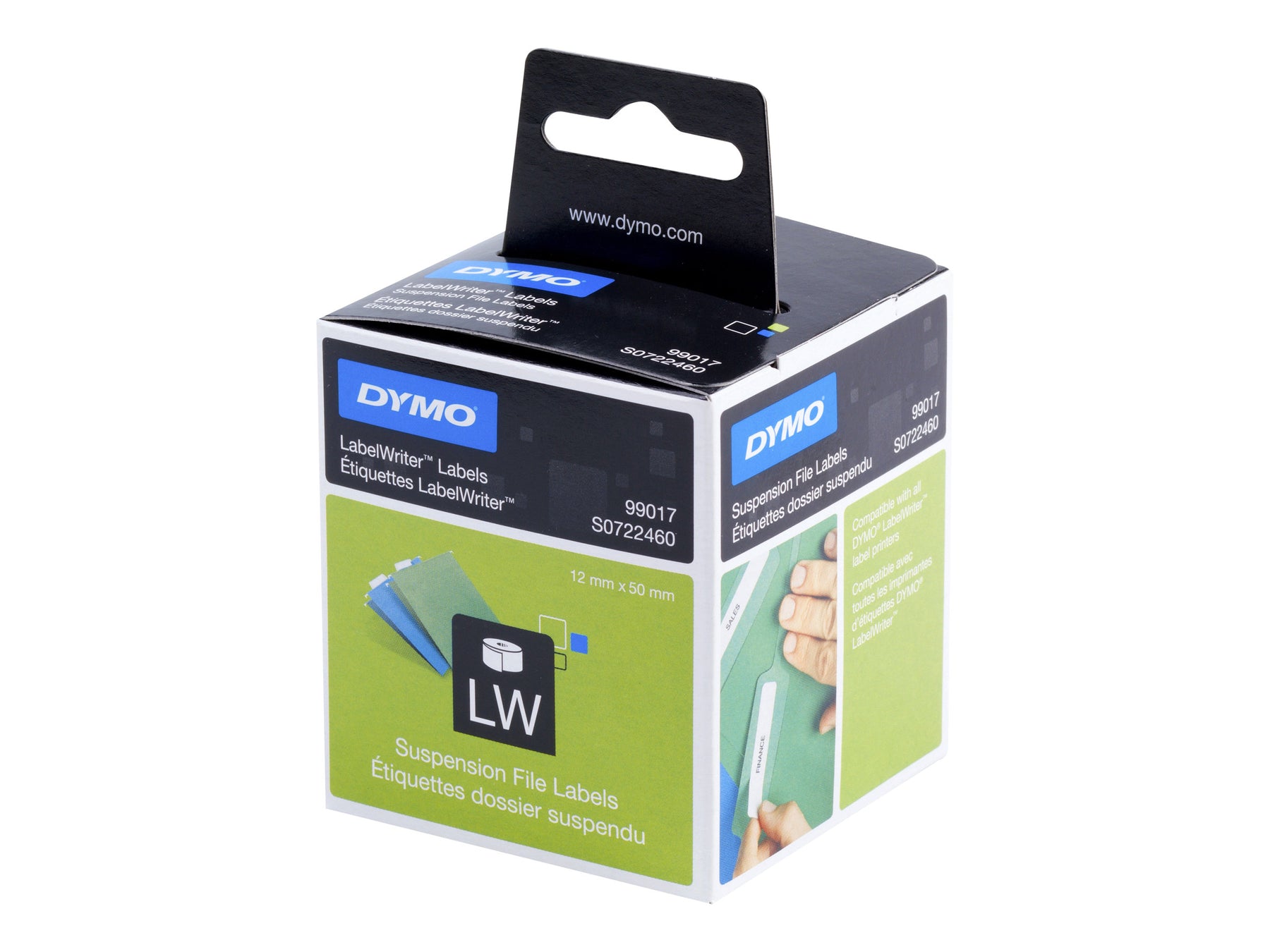 Dymo LabelWriter - Weiß - 50 x 12 mm 220 Etikett(en) (1 Rolle(n)