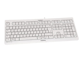 Cherry KC 1000 - Tastatur - USB - GB - Pale Gray