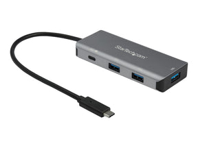 StarTech.com HB31C3A1CPD3 4-Port  USB-C-Hub (mit Stromversorgung, 10 Gbit/s, 3 x USB-A- und 1x 25 cm USB-C Anschlusskabel)