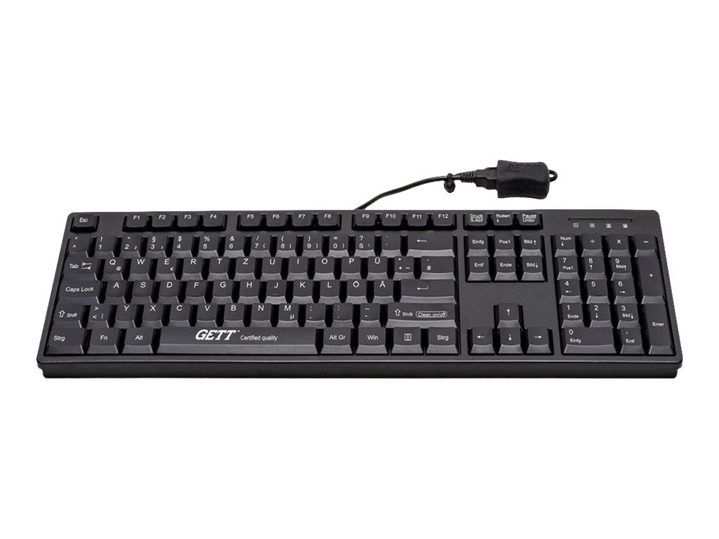 GETT CleanType Easy Basic - Tastatur - USB - Deutsch