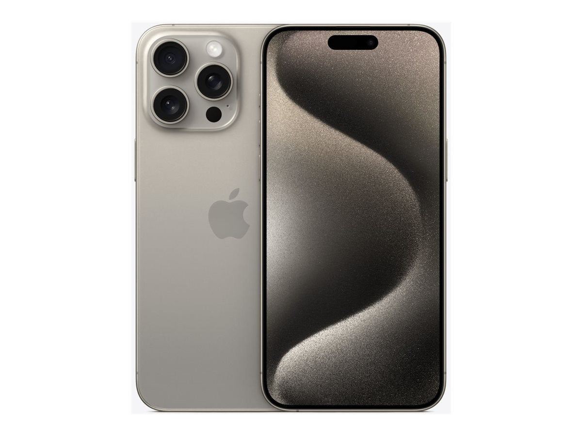 Apple iPhone 15 Pro Max - 5G Smartphone - Dual-SIM / Interner Speicher 512 GB - OLED-Display - 6.7" - 2796 x 1290 pixels (120 Hz)