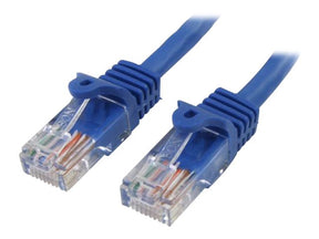 StarTech.com 3m Cat5e RJ45 UTP Netzwerkkabel Snagless - Cat 5e Patchkabel - Blau - Stecker / Stecker - Patch-Kabel - RJ-45 (M)