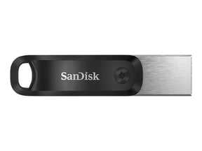 SanDisk iXpand Go - USB-Flash-Laufwerk - 64 GB - USB 3.0 / Lightning - für Apple iPad/iPhone (Lightning)