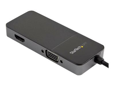 StarTech.com USB 3.0 auf HDMI und VGA Adapter - 4K/1080p USB Typ-A Dual Monitor Multiport Konverter - Externe Video Grafikkarte für mehrere Bildschirme - Multi Display USB Adapter (USB32HDVGA)