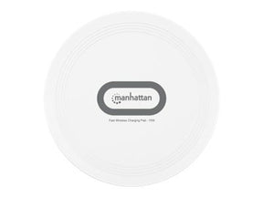 Manhattan Smartphone Wireless Charging Pad, Up to 15W charging (depends on device)