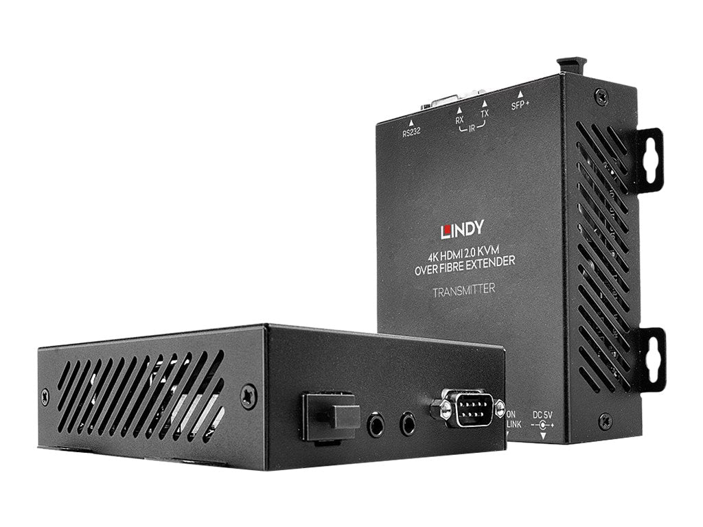 Lindy 300m Fibre Optic HDMI 18G & USB KVM Extender