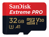 SanDisk Extreme Pro - Flash-Speicherkarte (microSDXC-an-SD-Adapter inbegriffen)