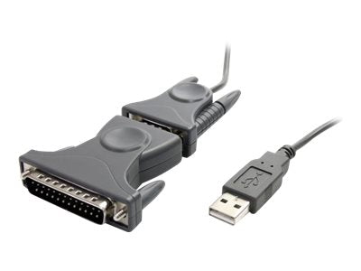 StarTech.com USB 2.0 auf Seriell RS232 / DB9 / DB25 Adapterkabel