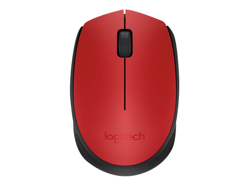 Logitech M171 - Maus - kabellos - 2.4 GHz - kabelloser Empfänger (USB)