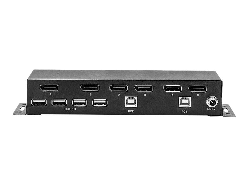 Lindy KVM-/Audio-/USB-Switch - 2 x KVM/Audio/USB