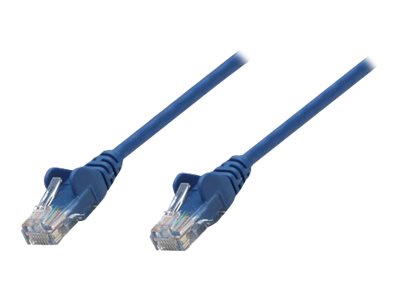 Intellinet Network Patch Cable, Cat6, 1.5m, Blue, Copper, S/FTP, LSOH / LSZH, PVC, RJ45, Gold Plated Contacts, Snagless, Booted, Polybag - Patch-Kabel - RJ-45 (M)