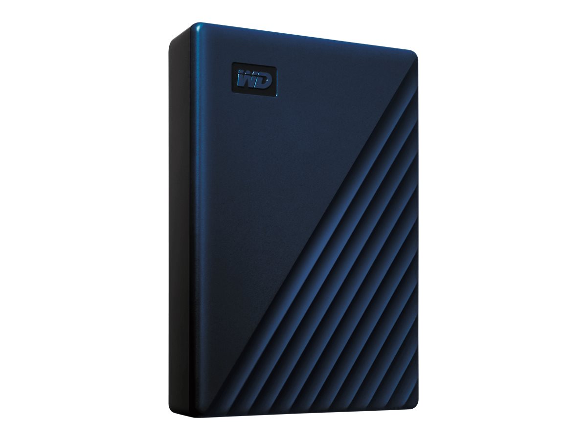 WD My Passport for Mac WDBA2F0040BBL - Festplatte - verschlüsselt - 4 TB - extern (tragbar)