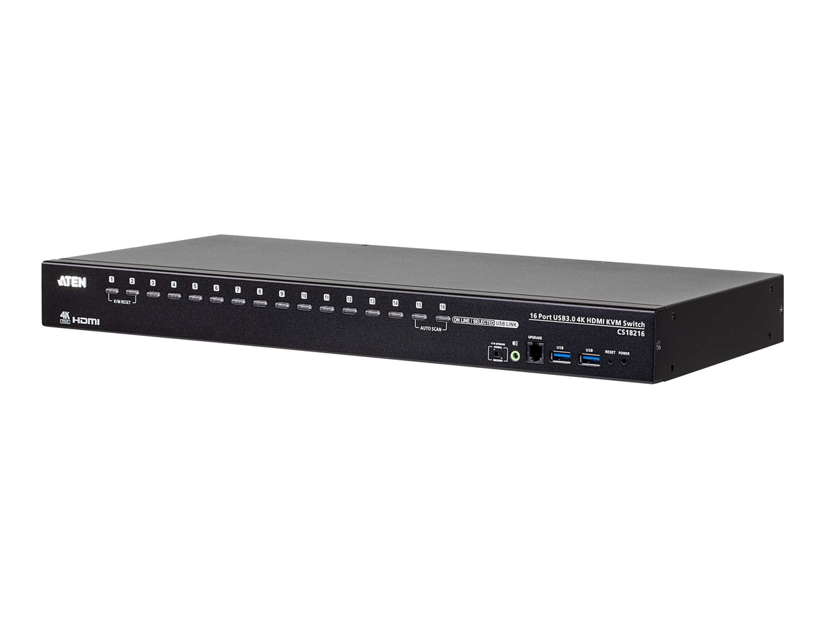 ATEN CS18216 - KVM-/Audio-/USB-Switch - 16 x KVM/Audio/USB