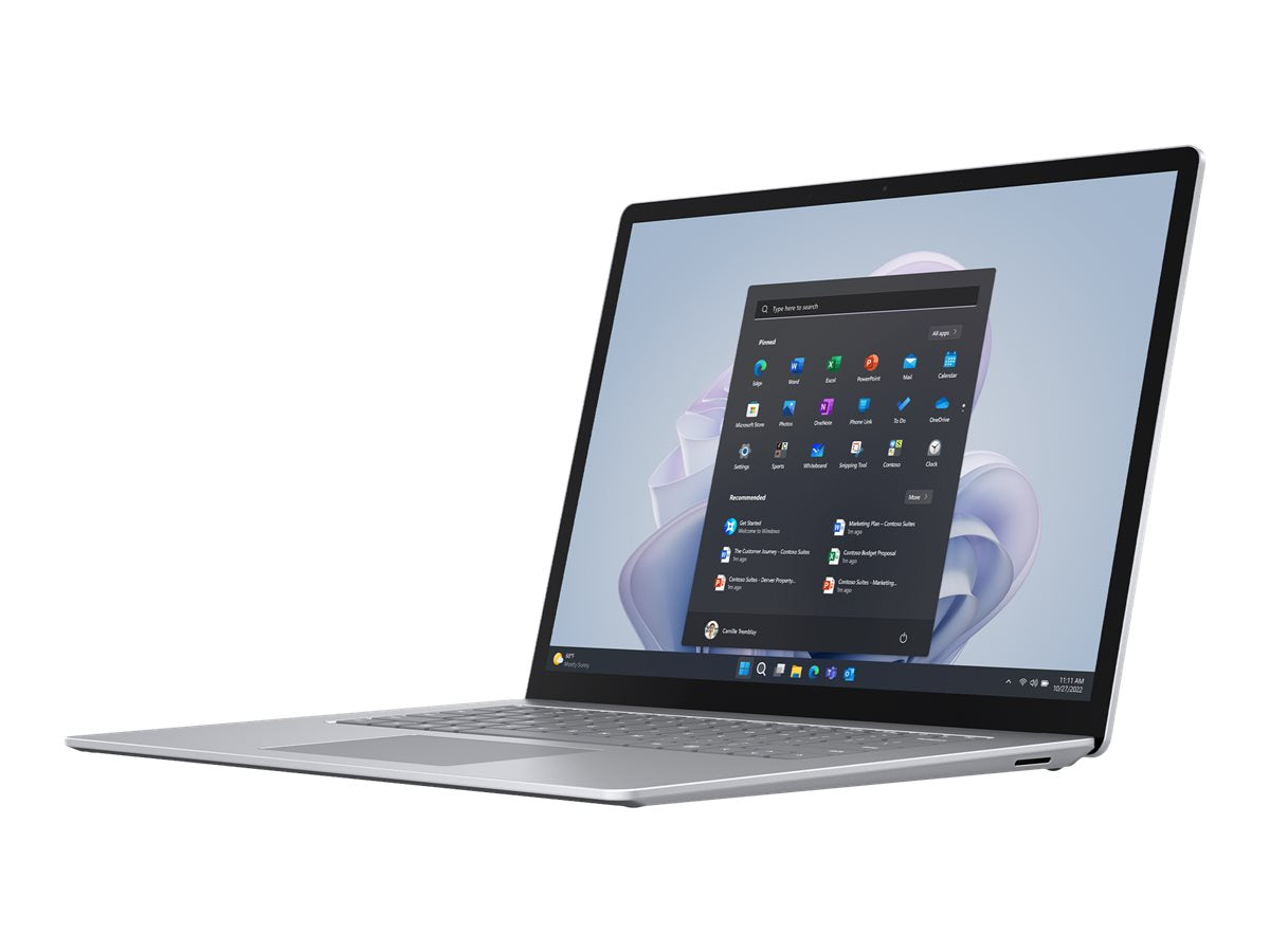 Microsoft Surface Laptop 5 for Business - Intel Core i5 1245U / 1.6 GHz - Evo - Win 11 Pro - Intel Iris Xe Grafikkarte - 16 GB RAM - 512 GB SSD - 34.3 cm (13.5")