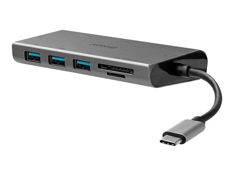 Lindy USB 3.1 Type C Multi-Port Converter - Dockingstation