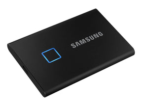 Samsung T7 Touch MU-PC2T0K - SSD - verschlüsselt - 2 TB - extern (tragbar)