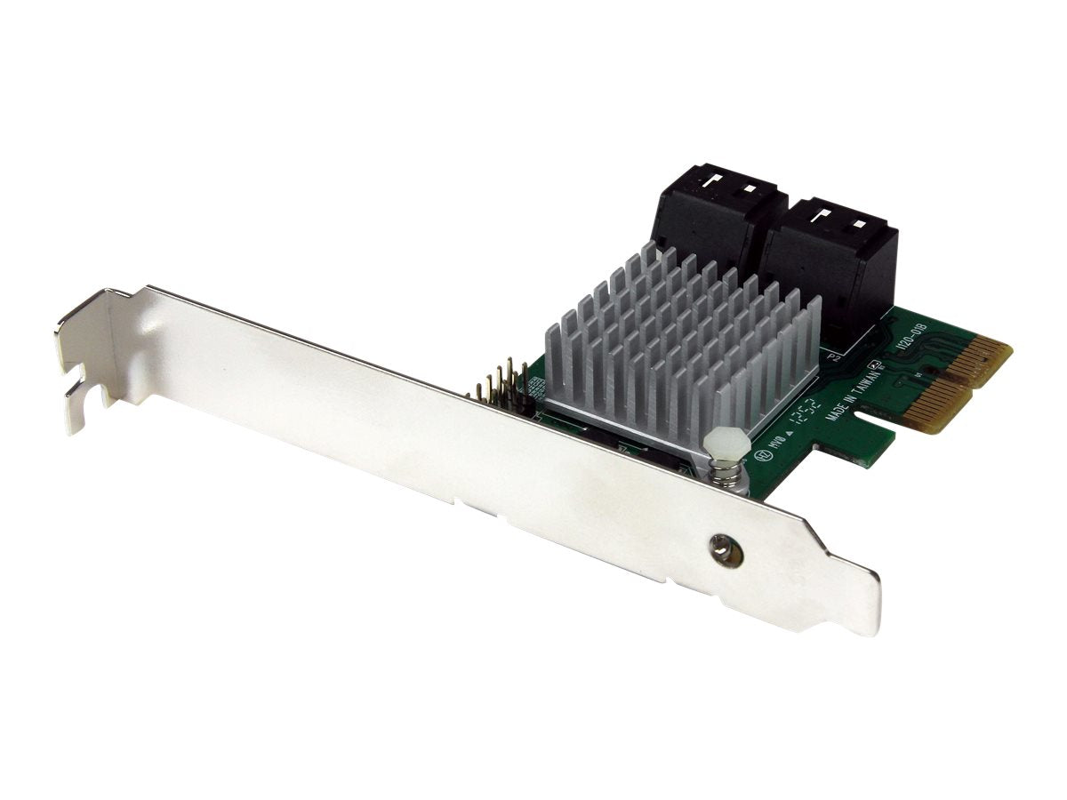 StarTech.com 4 Port SATA III RAID Controller PCI Express Schnittstellenkarte - PCIe Serial-ATA Controller Adapter - HyperDuo SSD Tiering - Speichercontroller (RAID)