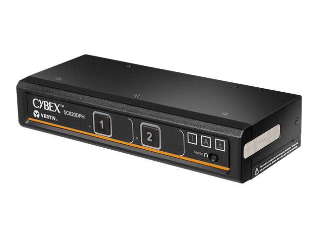 Vertiv Cybex SC820DPH - KVM-/Audio-/USB-Switch - 2 x KVM/Audio/USB