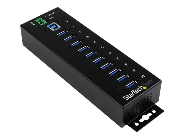 StarTech.com 10 Port Industrieller USB 3.0 Hub