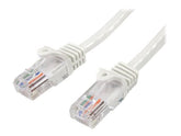 StarTech.com 1m Cat5e RJ45 UTP Netzwerkkabel Snagless - Cat 5e Patchkabel - Weiß - Stecker / Stecker - Patch-Kabel - RJ-45 (M)