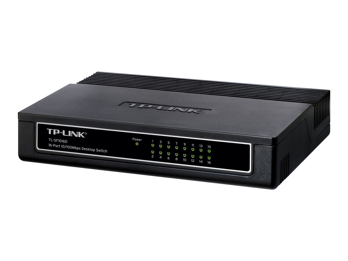 TP-LINK TL-SF1016D V7 - Switch - 16 x 10/100 (Uplink)