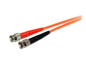 StarTech.com 1m Fiber Optic Cable - Multimode Duplex 62.5/125 - LSZH - LC/ST - OM1 - LC to ST Fiber Patch Cable (FIBLCST1)