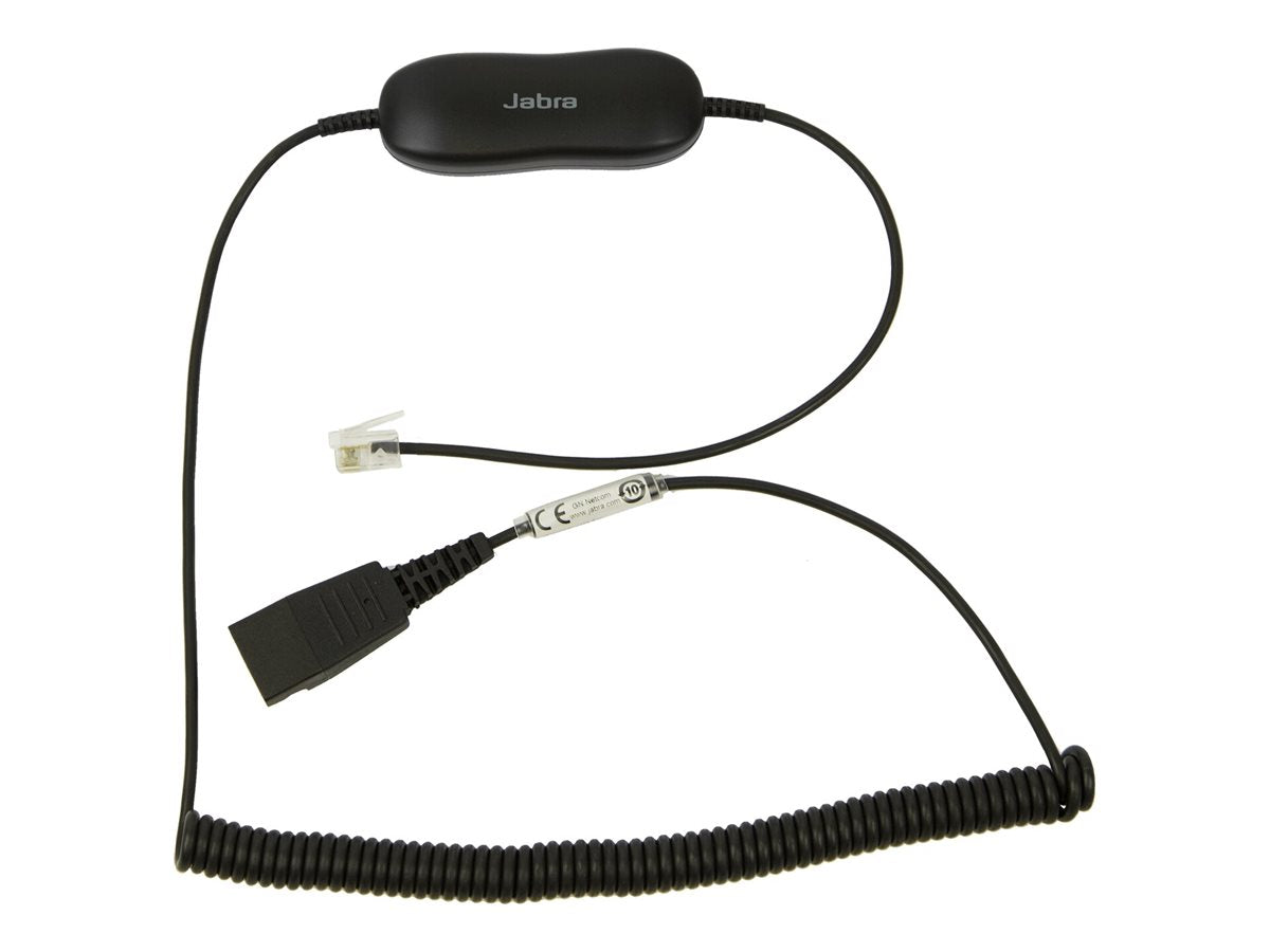 Jabra GN1216 - Headset-Kabel - RJ-9 männlich zu Quick Disconnect männlich