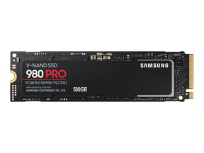 Samsung 980 PRO MZ-V8P500BW - SSD - verschlüsselt - 500 GB - intern - M.2 2280 - PCIe 4.0 x4 (NVMe)